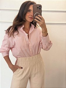Camisa Listra Lia Rosa