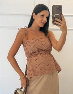 Blusa Maia Nude