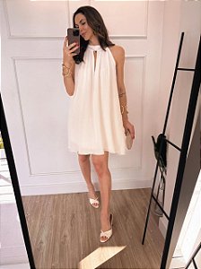 Vestido Giulia Branco