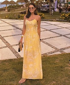 Vestido Isabela Amarelo
