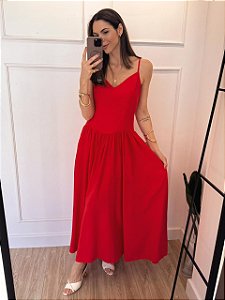 Vestido Catarina Vermelho