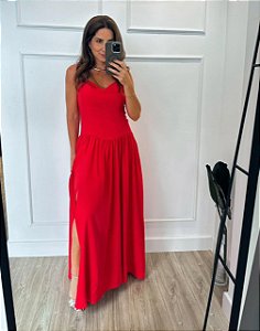 Vestido Catarina Vermelho