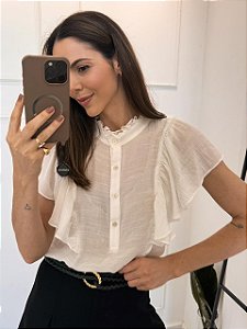 Blusa Bia Branca