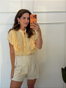 Blusa Bia Amarelo