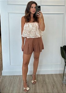 Short Barbara Marrom