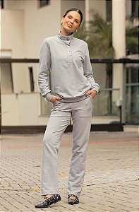 Calça Moletom Valentina Mescla