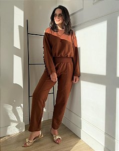 Conjunto Rita Marrom