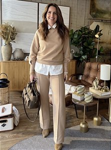 Conjunto de Moletom Laura Nude