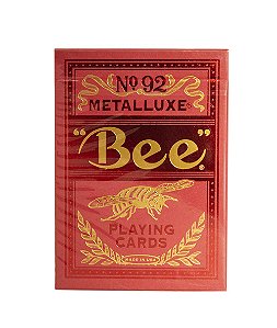 Bee Metal Luxe Vermelho