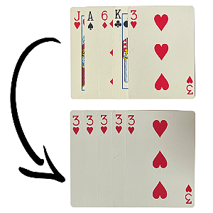 Cartas que se Transformam em Bicycle + Tutorial