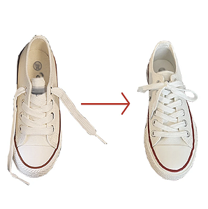 Cadarço que se amarra sozinho