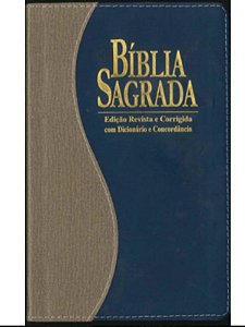 BIBLÍA BICOLOR COM DICIONÁRIO E CONCORDÂNCIA - BICOLOR