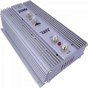 Amplificador VHF/UHF/CATV PQAP-6350 35dB PROELETRONIC