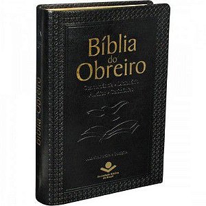 BÍBLIA DO OBREIRO - REVISTA E CORRIGIDA - CAPA PRETA