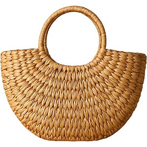 Bolsa de palha.