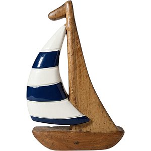 Enfeite de veleiro para decorar.