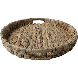 Bandeja de palha 34 cm.