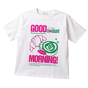 Camiseta café da manhã.