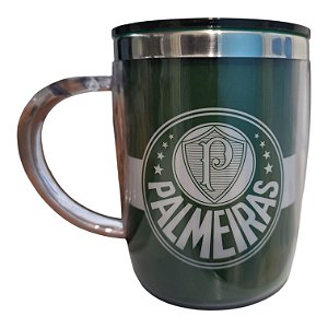 Caneca acrílica do Palmeiras - 370 ml.