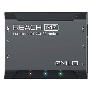 GPS Emlid Reach M2 - Dupla frequência para VANT e Drone