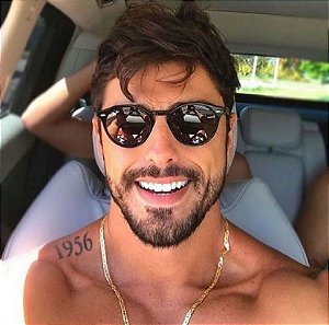 Óculos de Sol Ray-Ban Round Preto Acetato Brilho Feminino e Masculino Lançamento