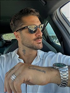 Óculos de Sol Ray Ban Wayfarer Preto Estiloso UV400 Promoção Imperdível