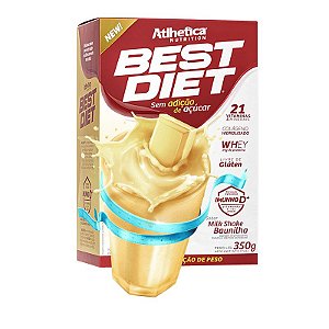 Shake Best Diet Baunilha 350g - Atlhetica Nutrition