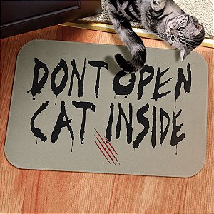 Tapete Decorativo Dont Open Cat Inside  twd