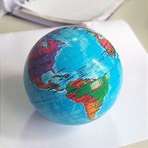 Bolinha Anti Stress Fisioterapia Globo Planeta Terra