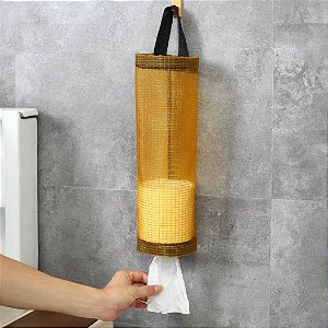 Porta Sacolas Puxa Saco Organizador multiuso