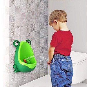 Mictório infantil Sapinho Penico de Parede Sapo 600 ml