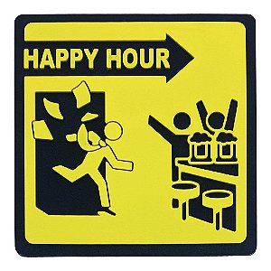 Porta Copo Happy Hour