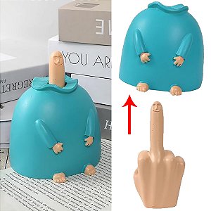 Boneco Rude com Surpresa Dedo do Meio pra Curioso