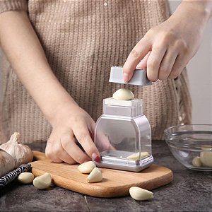 Espremedor Triturador Cortador de Alho Gengibre Alimentos