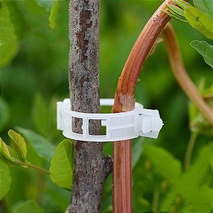 Kit 10 Abraçadeiras para Plantas Cabos Multiuso Reutilizável