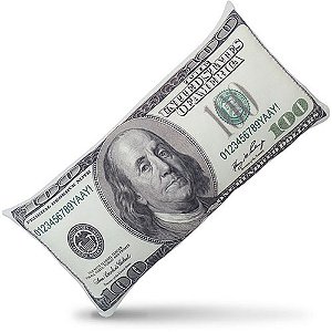 Almofada One Hundred Dollars - 100 dólares