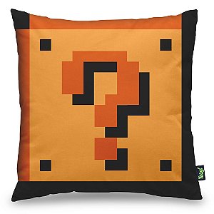 Almofada Gamer Bloco Interrogação