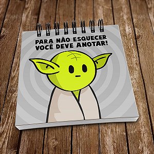 Bloco de Anotações DrPepper Mestre MiniOda