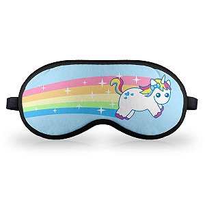 Máscara de Dormir em neoprene Unicórnio