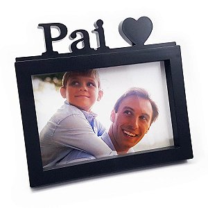 Porta Retrato 15 x 10 Pai S2 - preto