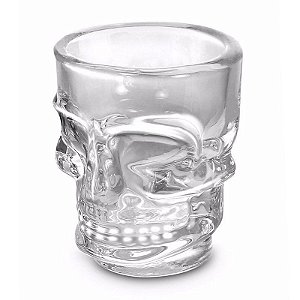 Copo Shot Caveira Skull Dose 50ml