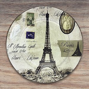 Sousplat Paris Torre Eiffel