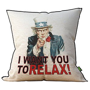 Almofada I Want You to Relax