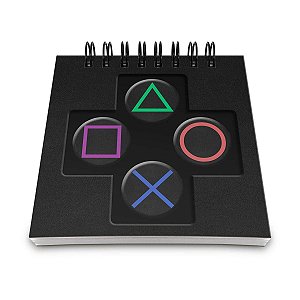 Bloco de Anotações Joystick PS