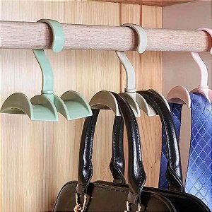 Cabide de guarda-roupa para Bolsas Cintos Bonés