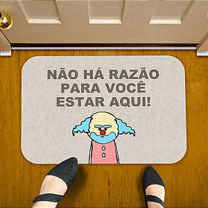 Tapete DrPepper Paiaço Não Há Razão para você estar aqui