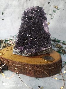 Drusa de Ametista 761 Gramas - Pedra Bruta Natural