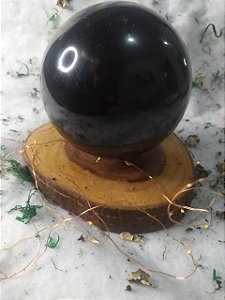 Esfera de Cristal de Obsidiana Grande - 1,707kg