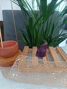 Ponta de Ametista – Proteção Espiritual, Clareza Mental e Elevação Energética 36 Gramas - 04 Centimetros.