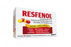 A020 - Resfenol com 20 comprimidos